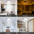 12in Dimmable 2400LM 3000K/4000K/5000K Matane Flush Mount Ceiling Light Fixture with Night Light, Selectable, LED
