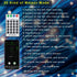 96pcs*0.04in*9.8ft Kit,12 20 AMKI Pure White Meteor Shooting Stars Effect Fiber Optic Lights Holes LED MeteorLight