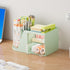 Marbrasse Desk Organizer with 2 Drawers, 360° Rotating Pen Holder, 6 Slots Pencil Organizer + 2 Drawer for Office