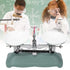 Balance Scale, 100g or 500g Double Pan Balance Scale with Various Weights, Tray and Tweezers, High Calibration Accuracy Mechanical Tray Balance Scale for Lab Physics Experiment (100g)