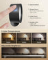 3 360Rotation Dimmable 1 Pack) LED Wall Mounted Lights, Rechargeable Wall Sconces Lamp, Color Temps & Remote and Touch