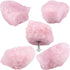 Rockcloud 2 Pack Natural Crystal Stone Cabinet Knobs with Screws for Drawer, Wardrobe, Home Decoration
