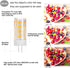 KAKEMONO G4 LED Bulb 4W 2700K Warm White Bi-Pin T3 JC Type 12VAC/DC for Outdoor Landscape Deck Lights, Pack of 6