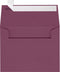 LUXPaper A2 Invitation Envelopes, Peel & Press, 4 3/8" x 5 3/4", Vintage Plum, 80lb. Text, 50 Qty
