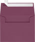 LUXPaper A2 Invitation Envelopes, Peel & Press, 4 3/8" x 5 3/4", Vintage Plum, 80lb. Text, 50 Qty