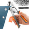 Grommet Tool Kit Eyelet Plier, IMLIKE Handheld Puncher Set with 500pcs 3/8 inch Silver Grommets, Manual Eyelet Kits