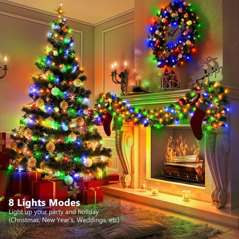 (4 Pack), 16.5ft 50 Battery Operated String Lights LED Fairy String Lights Battery Powered with Remote & Timer