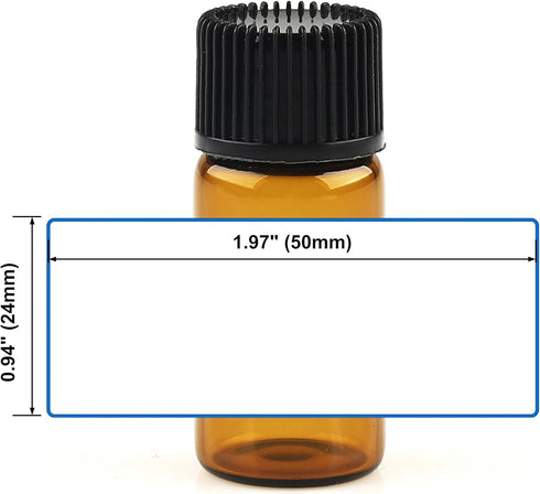 Mr-Label Essential Oil Labels – for Inkjet/Laser Printer – Fit 5ml/10ml/15ml/30ml Bottles and Rollers – Smudge-Proof,