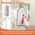 Shower3-in-1 3 Long Handled Scrub Brush for Cleaning Brushes with Different Function Cleaning Heads Brush for Shower