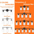 3 Espird Bathroom Vanity Light Fixtures Matte Black Bathroom Lighting Fixture, Lights Bathroom Light Fixture Over