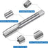uxcell 2pcs Metric Hand Tap Set, M16 x 2 Taper/Plug Thread Screw Taps, High Speed Steel Tapping Tool Kit