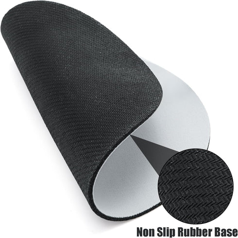 Nicunom 40 Pcs Sublimation Mouse Pad Blanks, Round Mouse Pad Heat Press Printing Crafts Mousepads DIY Personalized