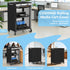 COSHNIBI Wheels,25" 19" 40" AV Cart Cover, Heavy Duty Waterproof Rolling Media Cart Cover for Multi-Functional Media
