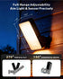 KMSCO 10000mAh 600 IP65 1 Pack) Battery Motion Sensor Light Outdoor, Motion-Sensing Security Light with Remote Control