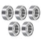 uxcell 5pcs MR126ZZ Miniature Deep Groove Ball Bearings - 6x12x4mm for Electric Motor and Home Appliances