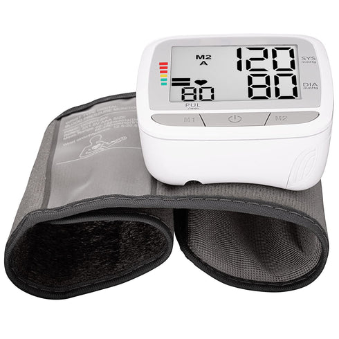 NOVAMEDIC 90x2 Digital Blood Pressure Monitor, Accurate BP Machine with Adjustable Wrist Cuff & Large LCD Display