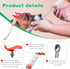 2 Pieces Goat Syringe with 4 Drench Nozzle Adjustable Dosage ,Reusable Drench Syringe for Sheep ,Dog,Goat,Pig, Cat Feeding Supplies(20ML)