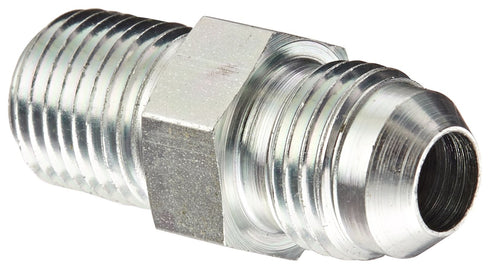 Eaton Weatherhead C5205X6 Carbon Steel SAE 37-Degree Flare-Twin Fitting, 1/4" NPT Male x 3/8" JIC Male