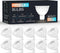 10 Pack Torkase MR16 LED Bulbs, 5W 12V, GU5.3 Bi-Pin Base, 50 Watt Equivalent, Non-Dimmable, 500-Lumen, 6000K Cool White