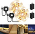 HOUHUI Motion Sensor LED Light Strip, 2PCS 9.8Ft Motion Sensor Light Indoor