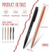 Ireer 10 Sets Appreciation Gifts Notebooks with Pens, A6 Leather Journal Thank You Gifts for Employees