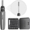 32 in 1 Ratchet Screwdriver Set with 30pcs S2 Steel Bits, Push-Eject Extension Rod, Antislip Soft Handle, and Magnetic