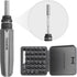 32 in 1 Ratchet Screwdriver Set with 30pcs S2 Steel Bits, Push-Eject Extension Rod, Antislip Soft Handle, and Magnetic