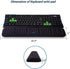 BRILA Ergonomic Keyboard Wrist Rest Support Cushion Pad, Soft Memory Foam Gel Padding for Office Work