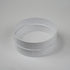 Plastic 6" inch Inline Duct Connector. Exhaust/Inlet Connector for Flexible or Straight Duct. - Connector Size 5.9"