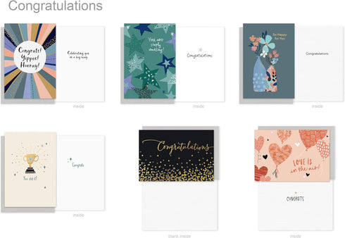 Box(60-Count) American Greetings All Occasion Deluxe Card Assortment with Envelopes and Storage