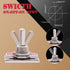 Twidec 3Pcs Heavy Duty Rocker Toggle Switch - 16A 250V AC SPDT 3 Position 3 Pin ON/Off/ON with Metal Boot Cap