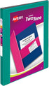 Two Tone Durable View Binders with Slant Ring for School and Office Supplies