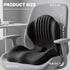 Tailbone Ergonomic Seat Cushion, Office Chair Seat Cushions with L-Shaped Design, Memory Foam Orthopedic Cushion
