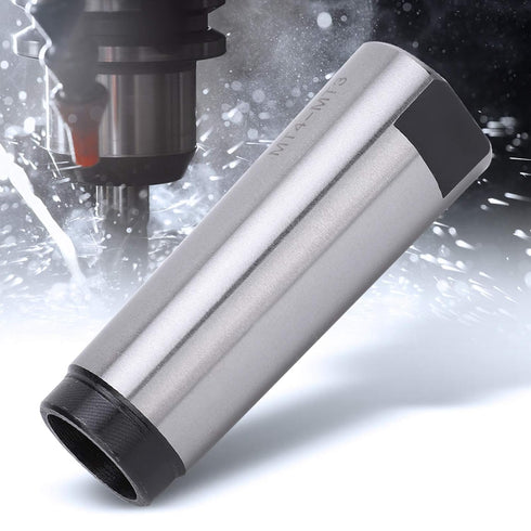 Jeanoko Middle Morse Taper Drill Sleeve, High Speed Steel MT4 to MT3 Reducer for Lathe Milling