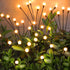 NBQQ Solar Garden Lights Outdoor, 4 Pack Swaying Light Waterproof Solar Lights