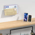 Richboom Acrylic Mail Holder, Envelope Holder for Desk Countertop, Letter Holder for Home Office School (1 Section