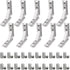 10Pcs 15 Series ULS Aluminum Extrusion Profile Connector Brackets with Corner Pieces and Screws