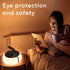RGB Table Lamp, Cordless Rechargeable Portable Night Light, 6000mAh Battery Operated Dimmable LED Ambient Lighting