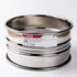 f20×4.5cm 180 Mesh 304 Stainless Lab Sieves, Economy Test Sieve with 304 Stainless Steel Wire Cloth