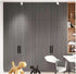 CHYLMAPHEN Film(White,40cmx2M) Self Adhesive Wallpaper Wood Grain PVC Wallpaper for Door, Wardrobe, Cupboard, Table