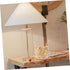 2pcs Mikinona Bamboo Lampshade for Table Lamp Woven Lampshades Rustic Style Small for Hanging
