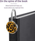 FekiLoot 1" A Bouquet of Black Sunflowers Bookmark Cool Unique Metal Bookmark Fantasy Hook Book Mark Vintage Book