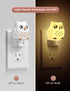 3D 8-Color 3000K, 3 L LOHAS LED Owl Night Light for Kids, Owl Night Light Plug in Wall, Dusk to Dawn Sensor