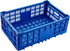 ExploreHorizon 2 PCS Heavy Duty Collapsible Storage Crates, 52 Liter Foldable Plastic Crates,