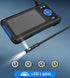 Dual Lens Industrial Endoscope, 1080P Digital Borescope Inspection Camera with 4.3" LCD Screen