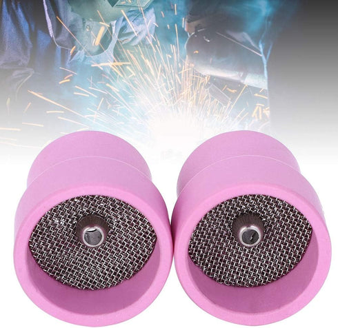 2Pcs Ceramic Welding Cup #12, Easy to Carry for WP 9/20/25 Series Air Cooled Torch