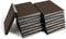 Door Corner Seal Wedge Draft Stopper with Adhesive, 16 Pack for Exterior Door Frame, Brown