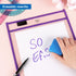 8 Pack 10 14 Inch 8 Tamaki Dry Erase Pockets Sleeves with Rings, x Ticket Holders Clear Plastic Sheet Protectors