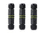 IP68 Waterproof Cable Connector Outdoor, 2Way Waterproof Junction Box, 3 Pins Wire Connector for Cable Diameter