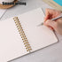 Koogel 4PCS Mini Spiral Notebooks, 4.5x 5.7inch Small Blank Pocket Notebooks for School Office Note Taking
